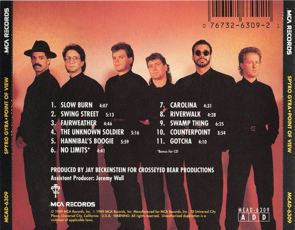 Spyro Gyra : Point Of View (CD, Album)
