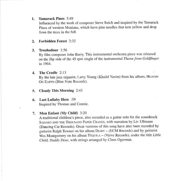 George Winston : Forest (CD, Album, RE)