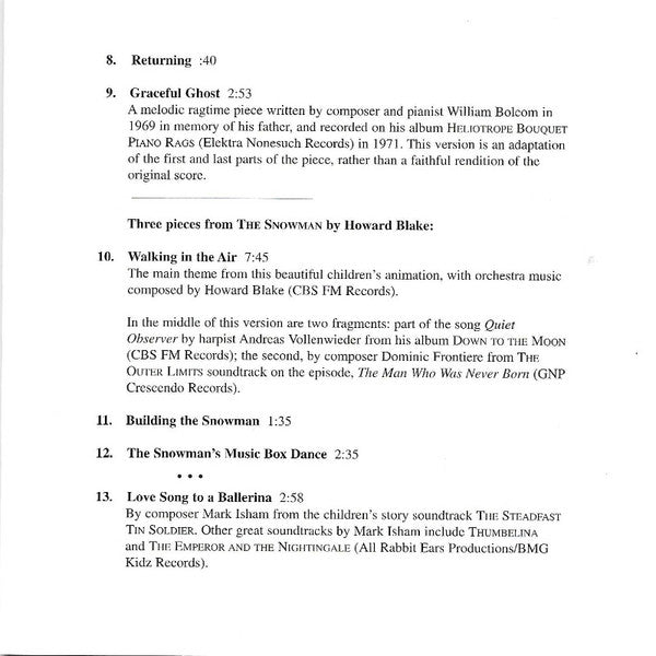 George Winston : Forest (CD, Album, RE)