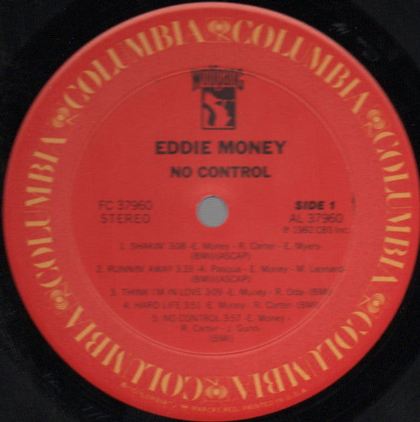 Eddie Money : No Control (LP, Album)