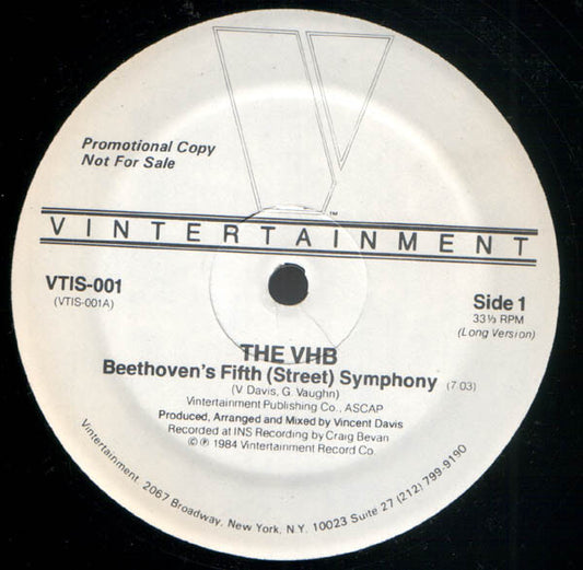 The VHB : Beethoven's Fifth (Street) Symphony (12", Promo)
