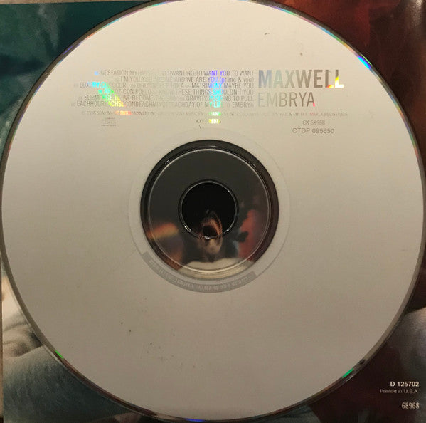 Maxwell : Embrya (CD, Album, Club, BMG)