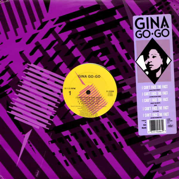 Gina Go-Go : I Can't Face The Fact (12")
