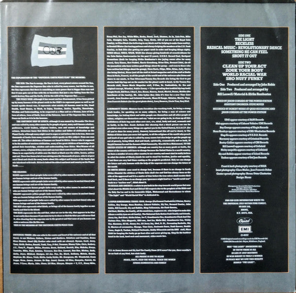 Afrika Bambaataa & Family : The Light (LP, Album)