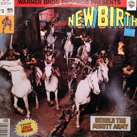New Birth Featuring Leslie Wilson : Behold The Mighty Army (LP, Album, Los)