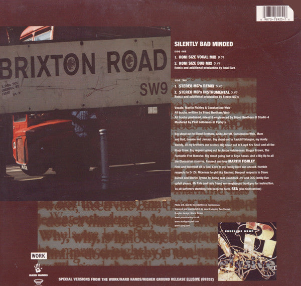 Pressure Drop : Silently Bad Minded (12", Single)