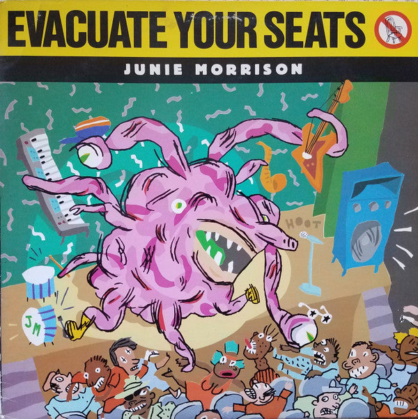 Junie Morrison : Evacuate Your Seats (LP, Album, SP)