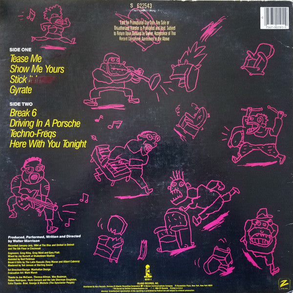 Junie Morrison : Evacuate Your Seats (LP, Album, SP)