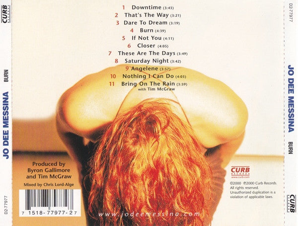 Jo Dee Messina : Burn (CD, Album)
