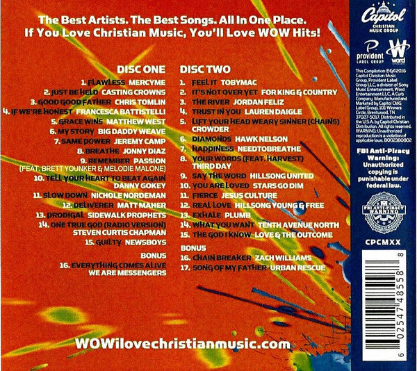 Various : WOW Hits 2017 (2xCD, Comp)