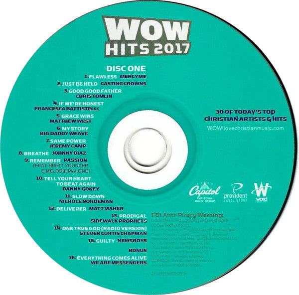 Various : WOW Hits 2017 (2xCD, Comp)