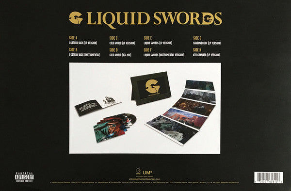 GZA : Liquid Swords: The Singles Collection (4x7", Single + Box)
