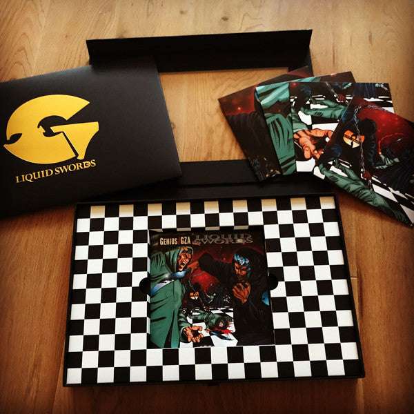 GZA : Liquid Swords: The Singles Collection (4x7", Single + Box)