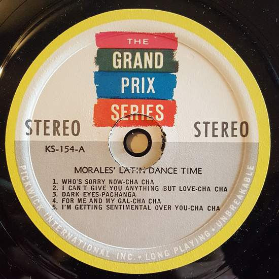 Noro Morales : Morales Latin Dance Time (LP, Album)