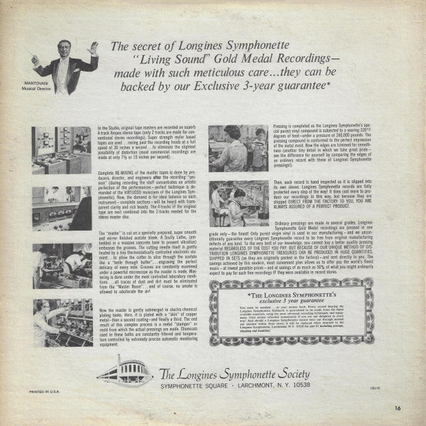 The Longines Symphonette : Best Songs Of 1969 (LP, Album)