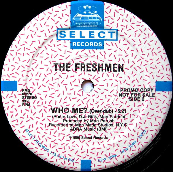 The Freshmen : Who Me? (12", Promo)