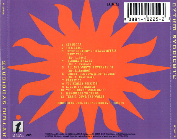 Rythm Syndicate (2) : Rythm Syndicate (CD, Album, Club)