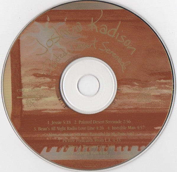 Joshua Kadison : Painted Desert Serenade (CD, Album, Club, Col)