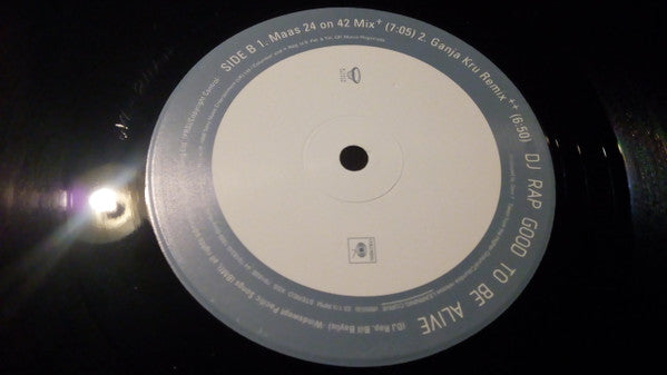 DJ Rap : Good To Be Alive (Remixes) (12")