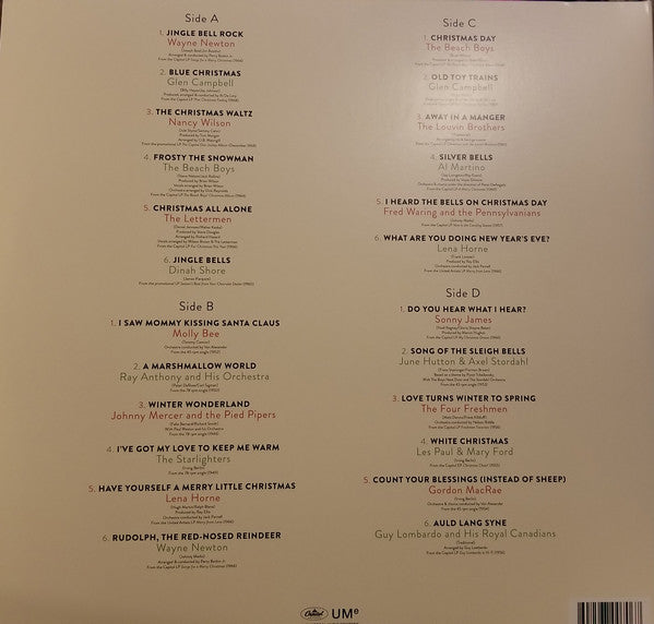 Various : A Capitol Christmas Volume Two (2xLP, Comp, Mono)