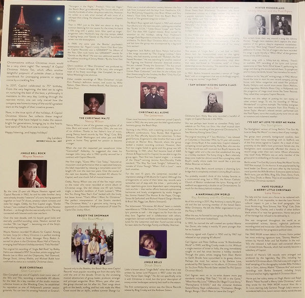 Various : A Capitol Christmas Volume Two (2xLP, Comp, Mono)