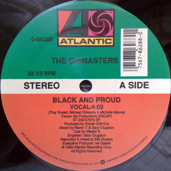 The Dismasters : Black And Proud (12")