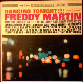 Freddy Martin And His Orchestra : Dancing Tonight (LP)