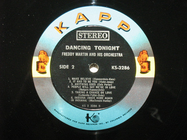 Freddy Martin And His Orchestra : Dancing Tonight (LP)