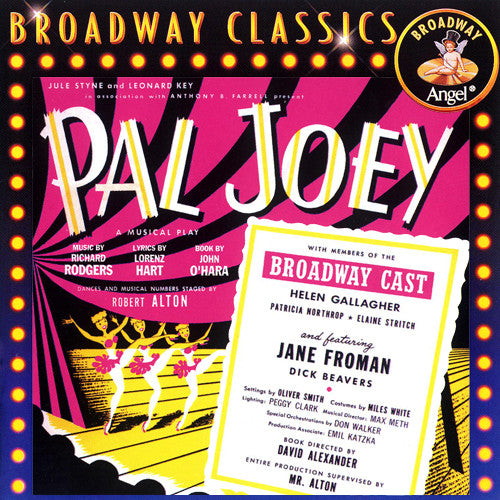 Richard Rodgers, Lorenz Hart : Pal Joey (1952 Revival Cast Recording) (CD, Album, RE)