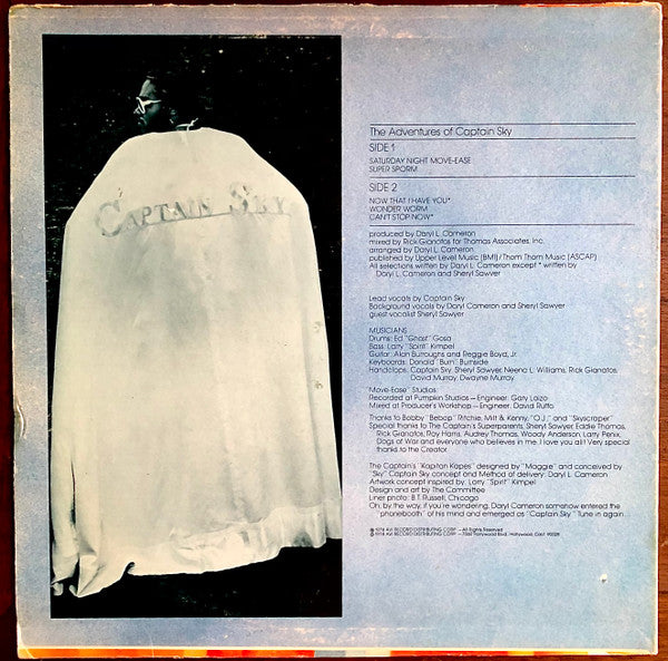 Captain Sky : The Adventures Of Captain Sky (LP, Album, NAM)