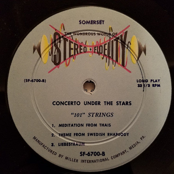 101 Strings : Concerto Under The Stars (LP, Album)