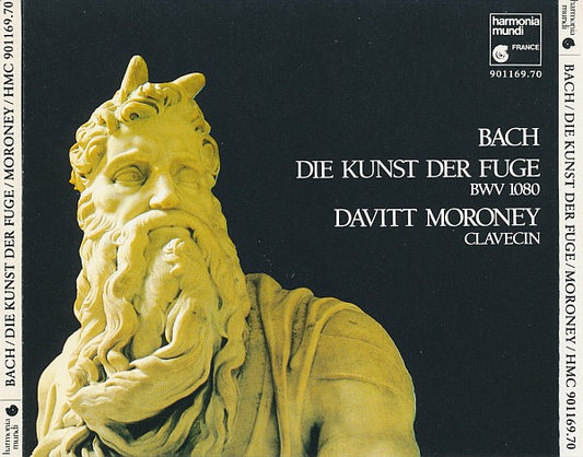 Johann Sebastian Bach - Davitt Moroney : Die Kunst Der Fuge BWV 1080 (2xCD, Album)