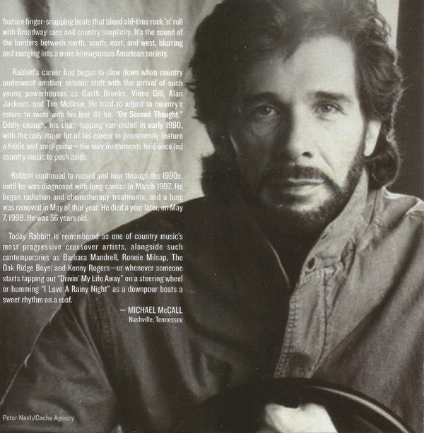 Eddie Rabbitt : Number One Hits (CD, Comp, RM, RP)