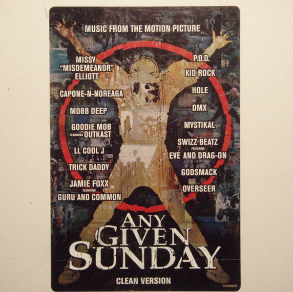 Various : Music From The Motion Picture Any Given Sunday (3xLP, Comp, Promo, Cle)