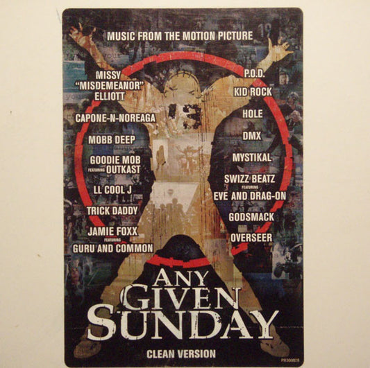 Various : Music From The Motion Picture Any Given Sunday (3xLP, Comp, Promo, Cle)