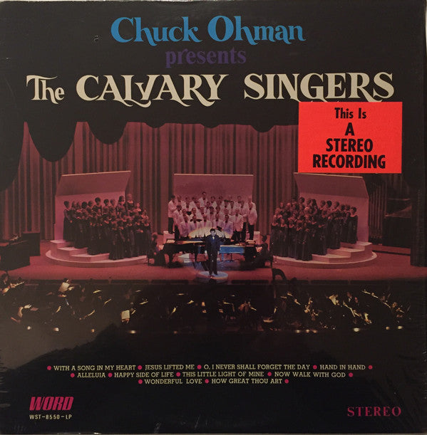 Chuck Ohman, The Calvary Singers : Chuck Ohman Presents The Calvary Singers (LP, Album)