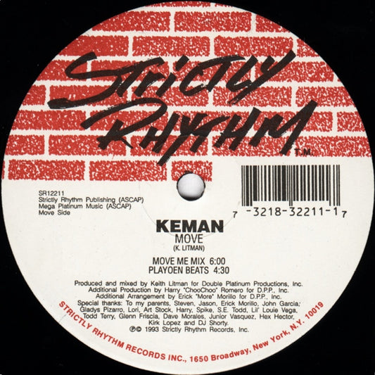 Keman : Rock / Move (12")