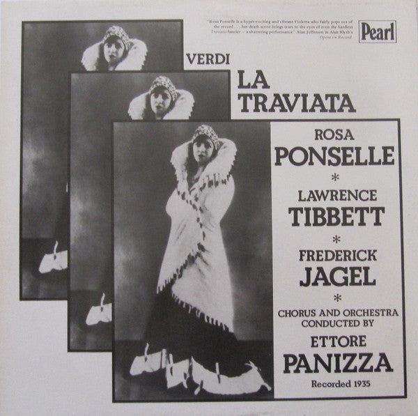 Giuseppe Verdi, Rosa Ponselle, Lawrence Tibbett, Frederick Jagel, Ettore Panizza : La Traviata (2xLP, Album)