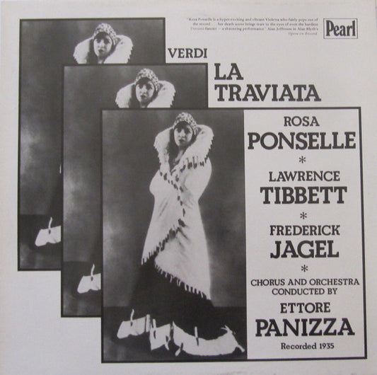 Giuseppe Verdi, Rosa Ponselle, Lawrence Tibbett, Frederick Jagel, Ettore Panizza : La Traviata (2xLP, Album)