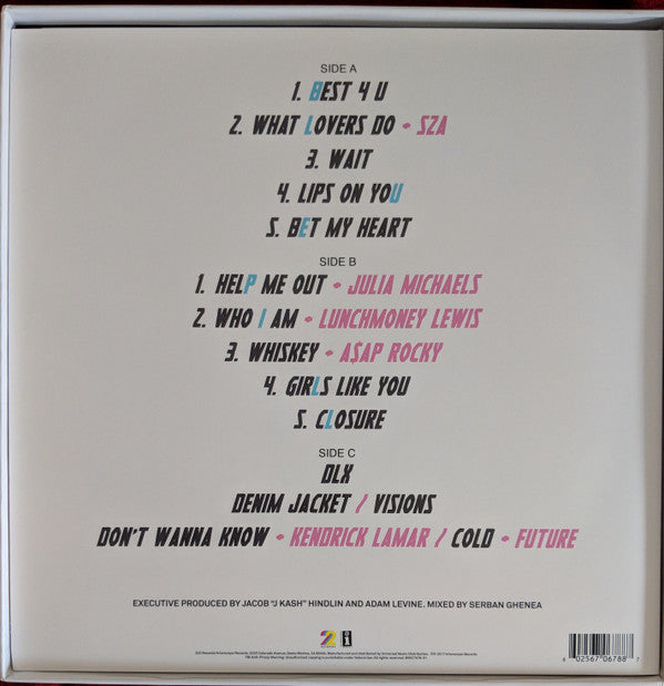 Maroon 5 : Red Pill Blues (Box, Ltd + LP, Blu + LP, S/Sided, Etch + Album)