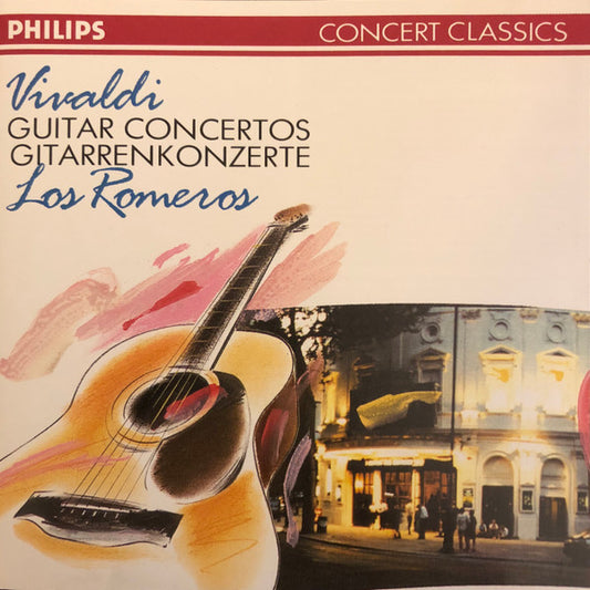 The Romeros - Antonio Vivaldi, San Antonio Symphony Orchestra : Guitar Concertos (CD, Album, RE, RM)