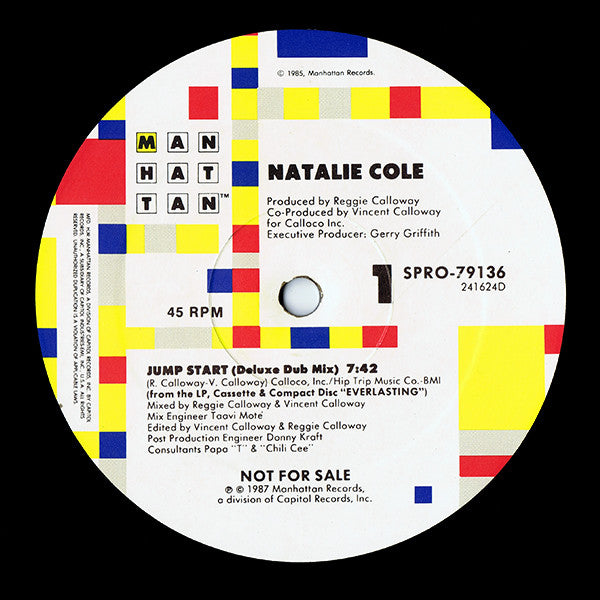 Natalie Cole : Jump Start (12", Single, Promo)