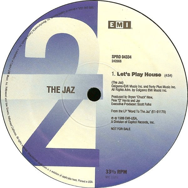 The Jaz : Hawaiian Sophie (12", Promo)