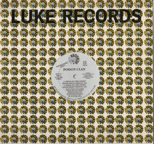 Poison Clan : Check Out The Avenue (12", Promo)