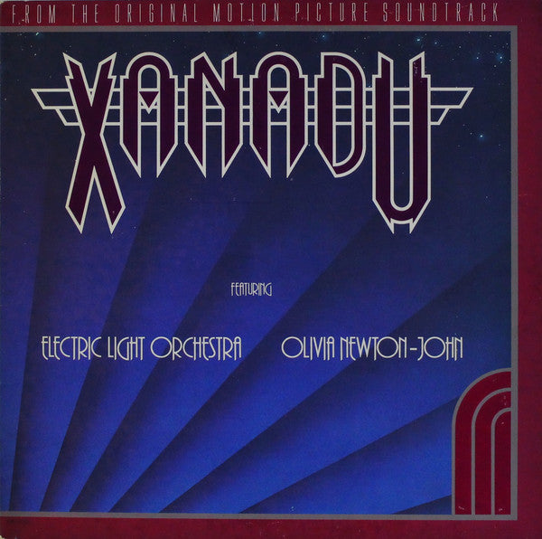 Electric Light Orchestra / Olivia Newton-John : Xanadu (From The Original Motion Picture Soundtrack) (LP, Album, Glo)