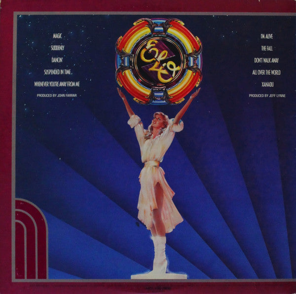 Electric Light Orchestra / Olivia Newton-John : Xanadu (From The Original Motion Picture Soundtrack) (LP, Album, Glo)
