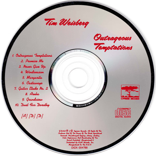Tim Weisberg : Outrageous Temptations (CD, Album)