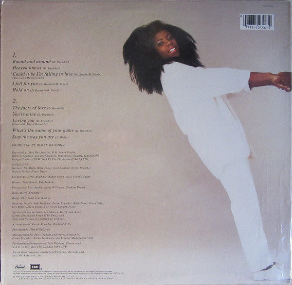Jaki Graham : Heaven Knows (LP, Album, Jac)