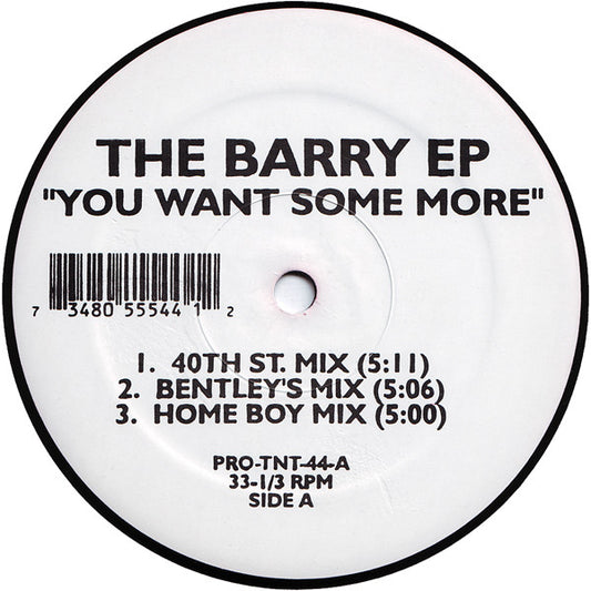 Unknown Artist : The Barry EP (12", EP)