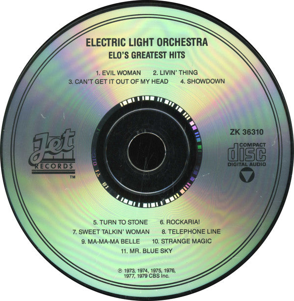 Electric Light Orchestra : ELO's Greatest Hits (CD, Comp)